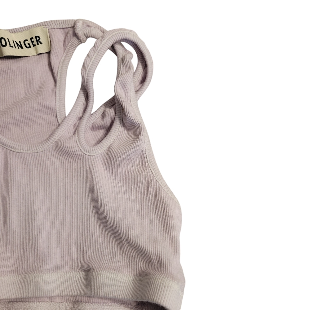 Ottolinger Purple Ribbed Tank Top - Picture 3 of 6